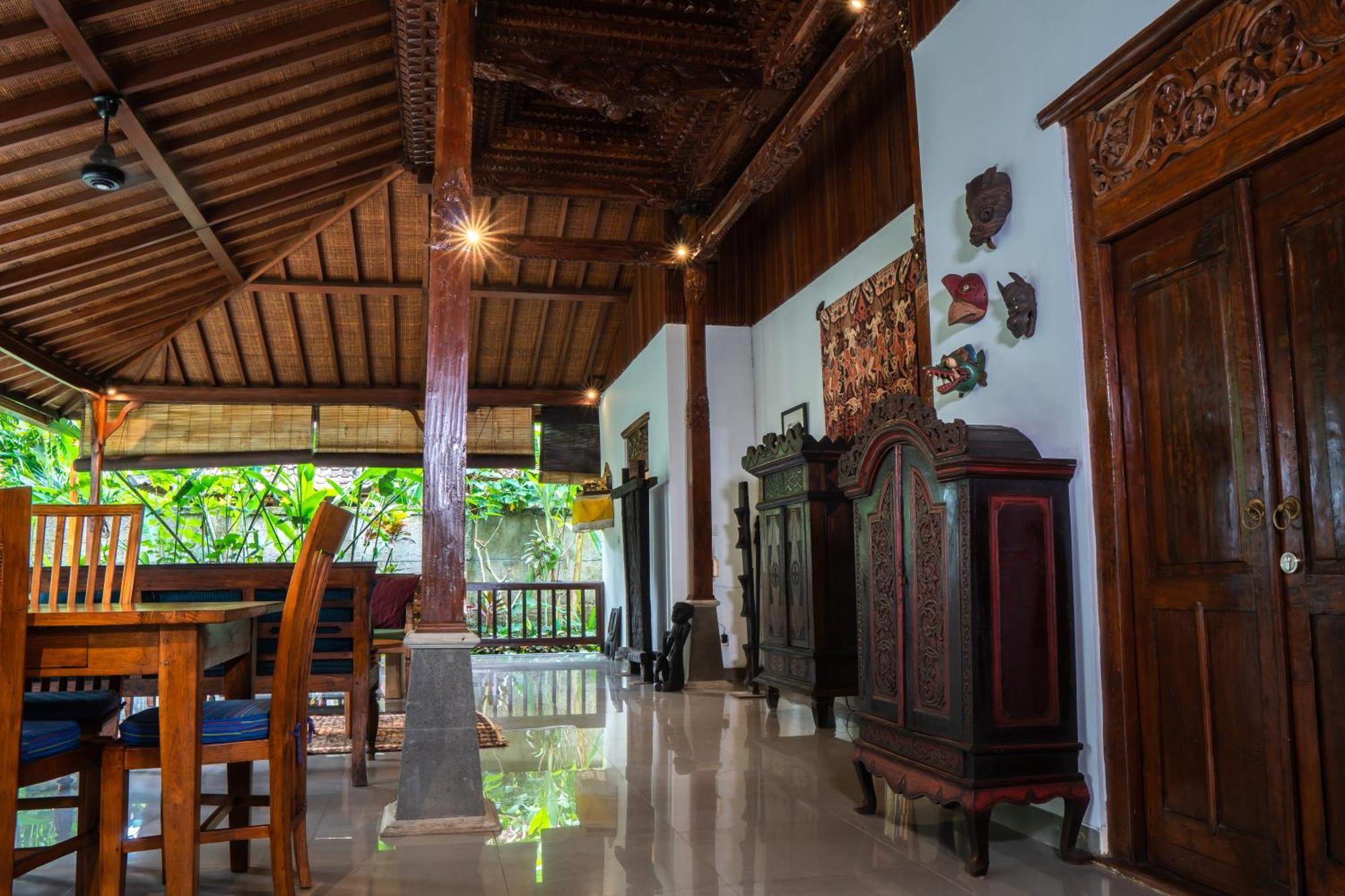 Rumah Joglo Ubud Esterno foto