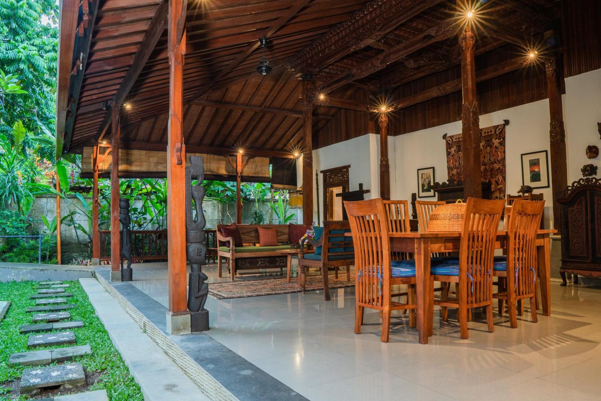Rumah Joglo Ubud Esterno foto