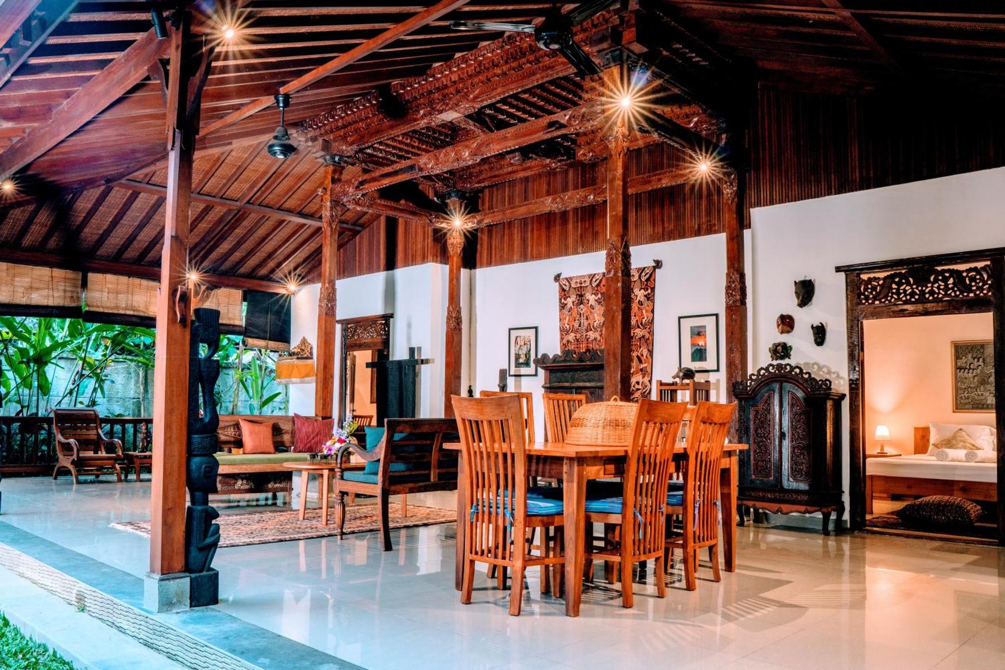 Rumah Joglo Ubud Esterno foto