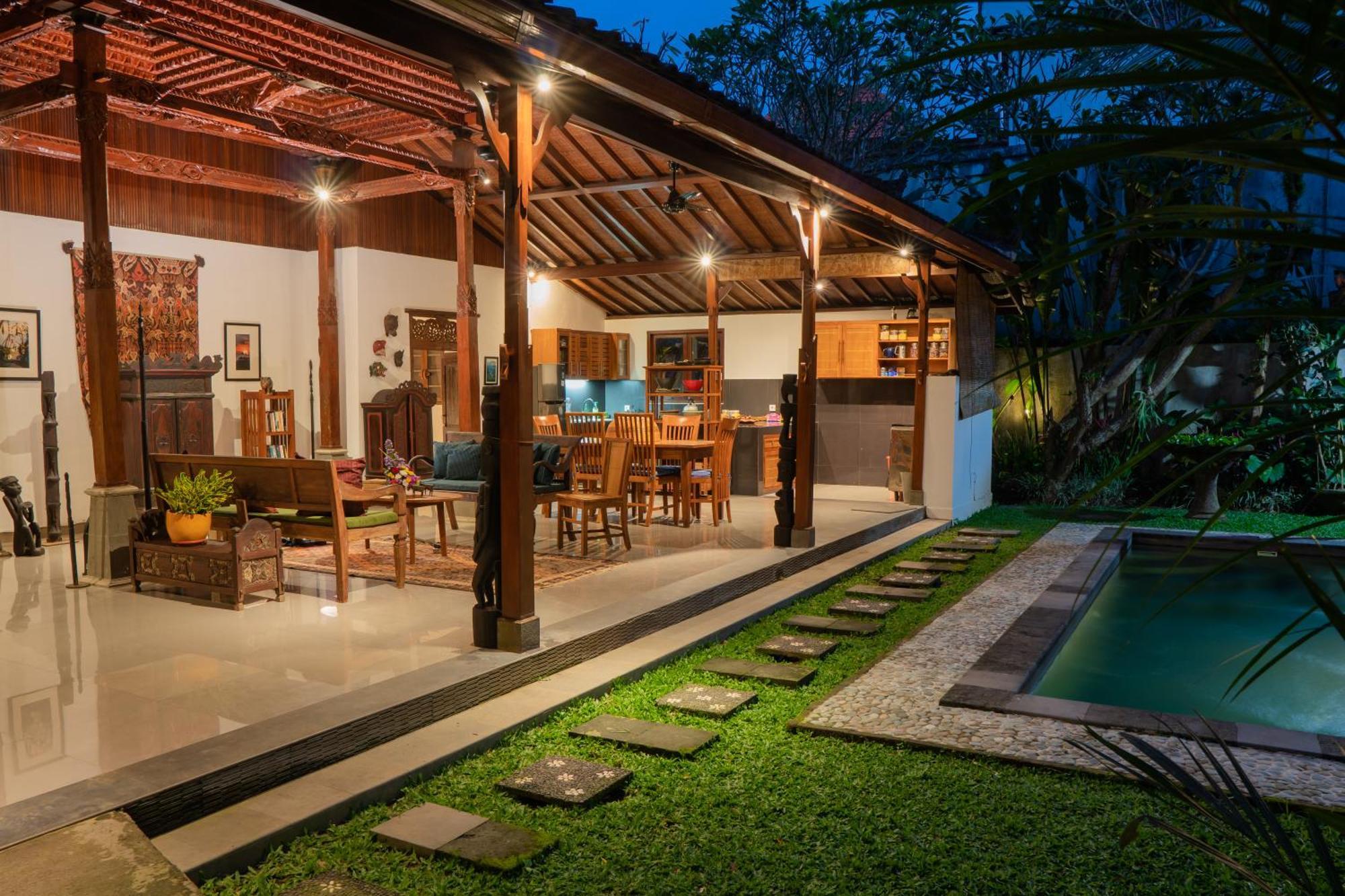 Rumah Joglo Ubud Esterno foto